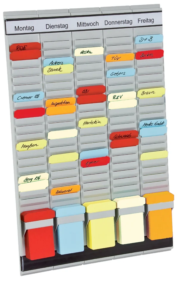 FRANKEN Tableau planning à fiches T, (L)1.008 x (H)1.008 mm - OEM PV-SET5