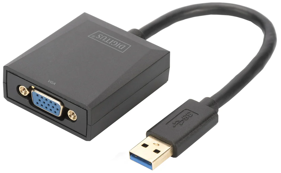 DIGITUS adaptateur graphique USB 3.0 - VGA, USB vers VGA - OEM DA-70840