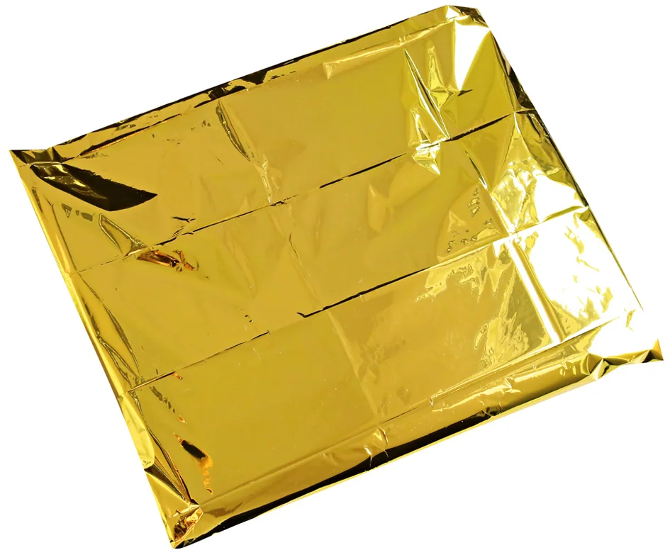 HYGOSTAR Couverture de survie, 1.600 x 2.100 mm, argent/or - OEM 52850