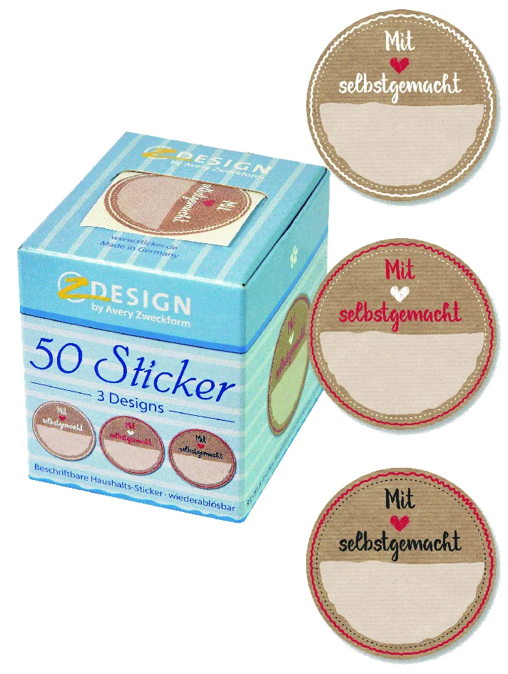 AVERY Zweckform Sticker ZDesign sur rouleau 'Homemade' - OEM 56819