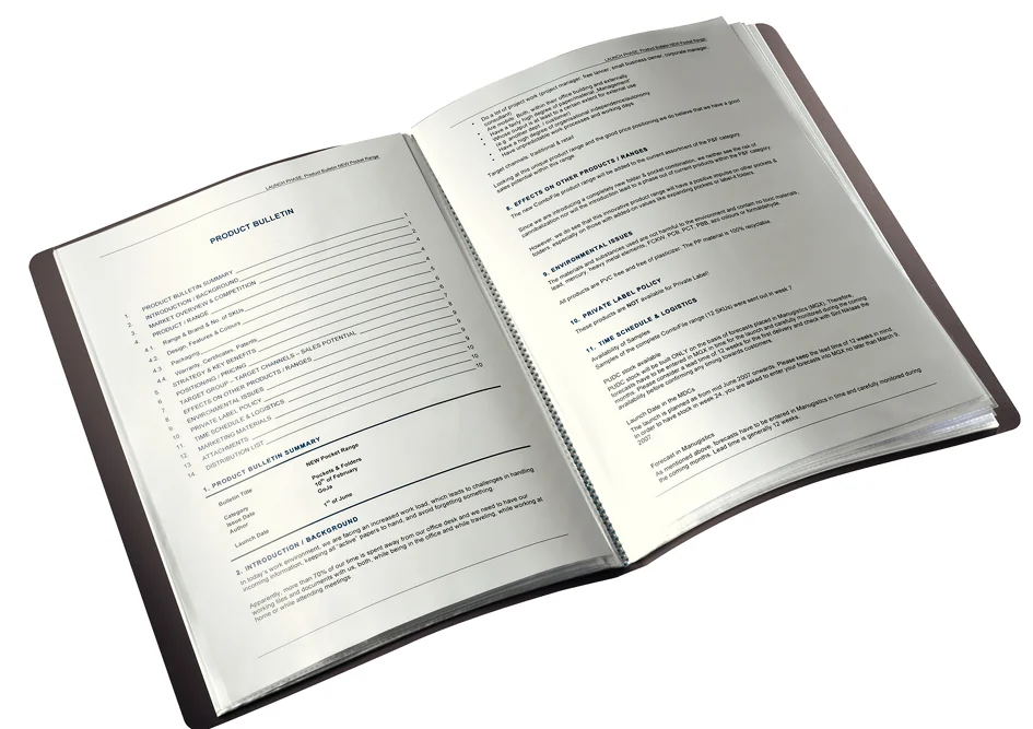LEITZ Protège-documents Solid, A4, PP, 20 pochettes, vert - OEM 4564-10-50 – Image 6