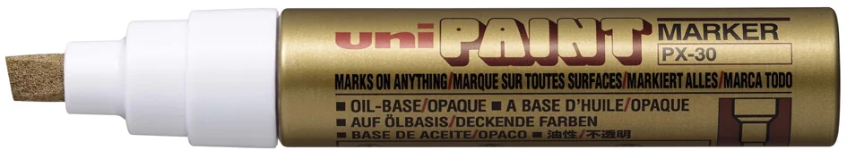 uni-ball Marqueur permanent PAINT PX30, blanc - OEM PX30 BL – Image 5