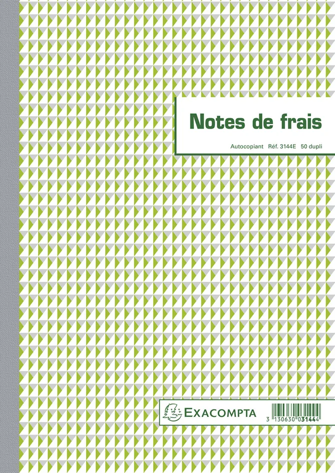 EXACOMPTA Manifold 'Notes de Frais', 297 x 210 mm vertical - OEM 3144E