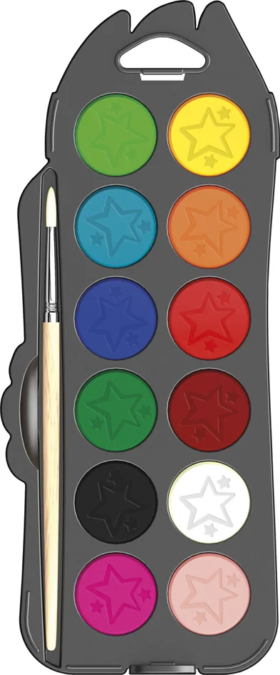 Maped Pastilles de peinture COLOR'PEPS, 12 couleurs - OEM 811520