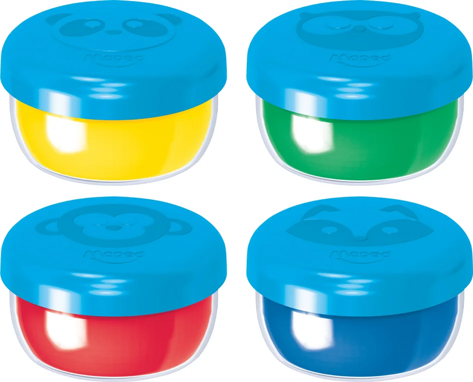 Maped my first Peinture au doigt COLOR'PEPS, étui de 4 - OEM 812510
