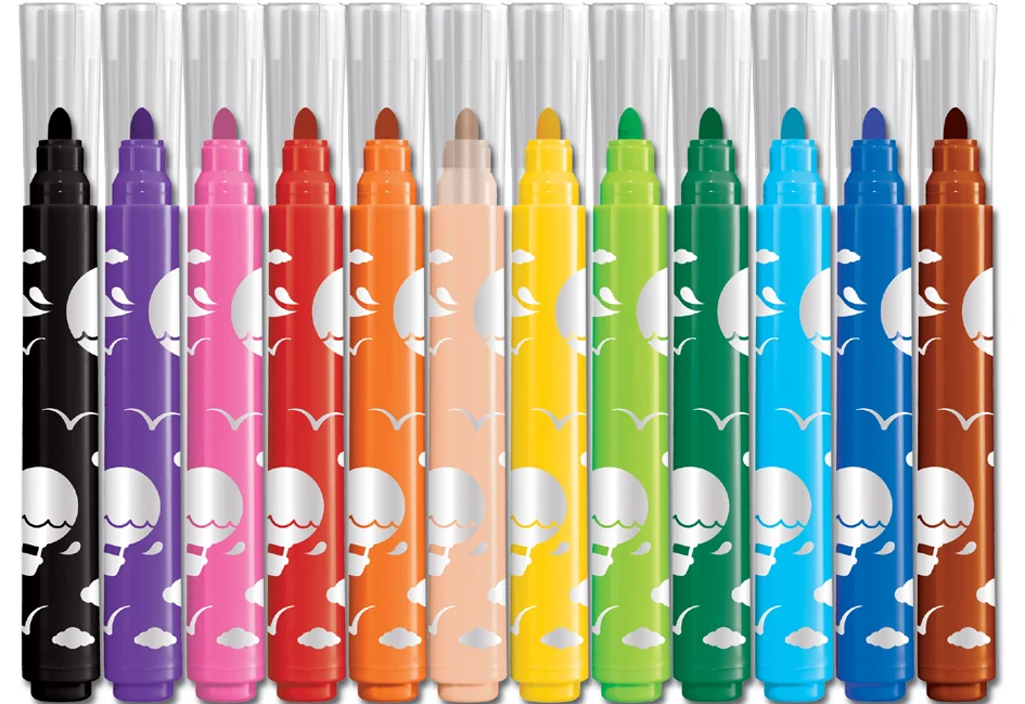 Maped my first Feutre COLOR'PEPS JUMBO, étui carton de 12 - OEM 846020