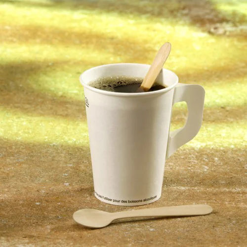 PAPSTAR Cuillère à café en bois 'pure', longueur: 110 mm - OEM 10085