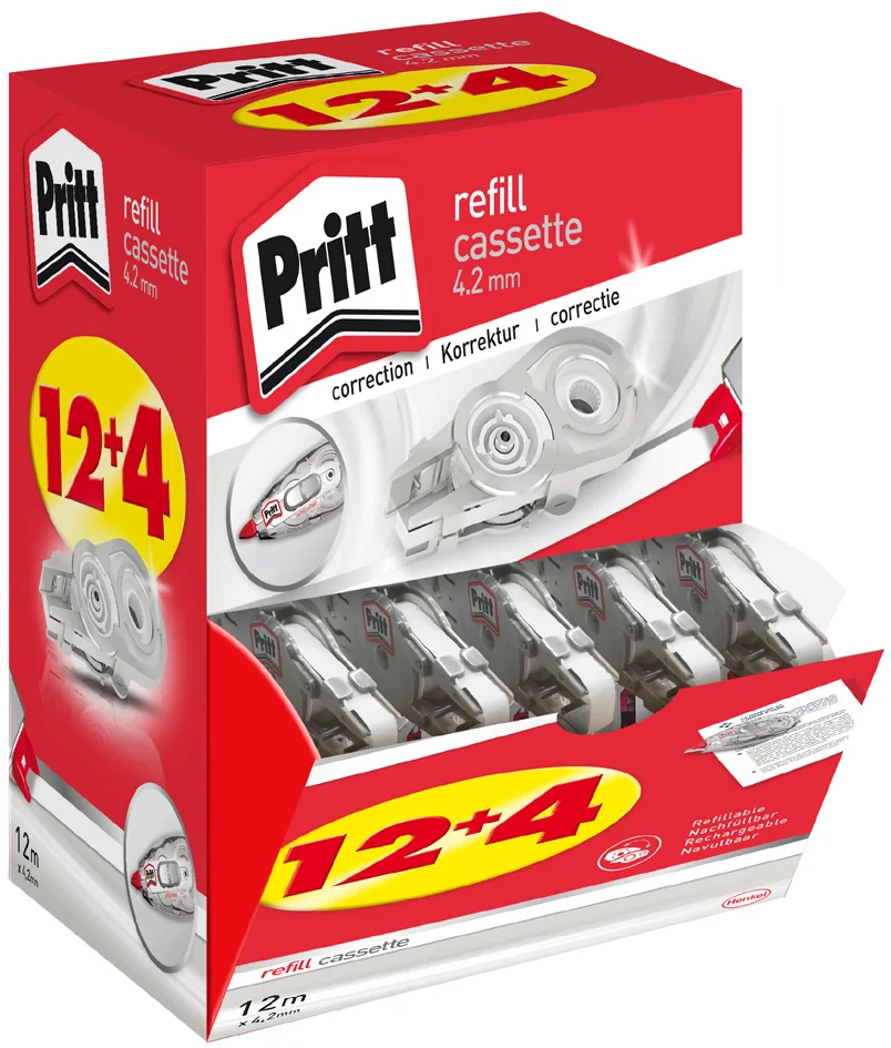 Pritt Roller correcteur Refill Flex 970, multi pack de 16 - OEM PRR4M – Image 2