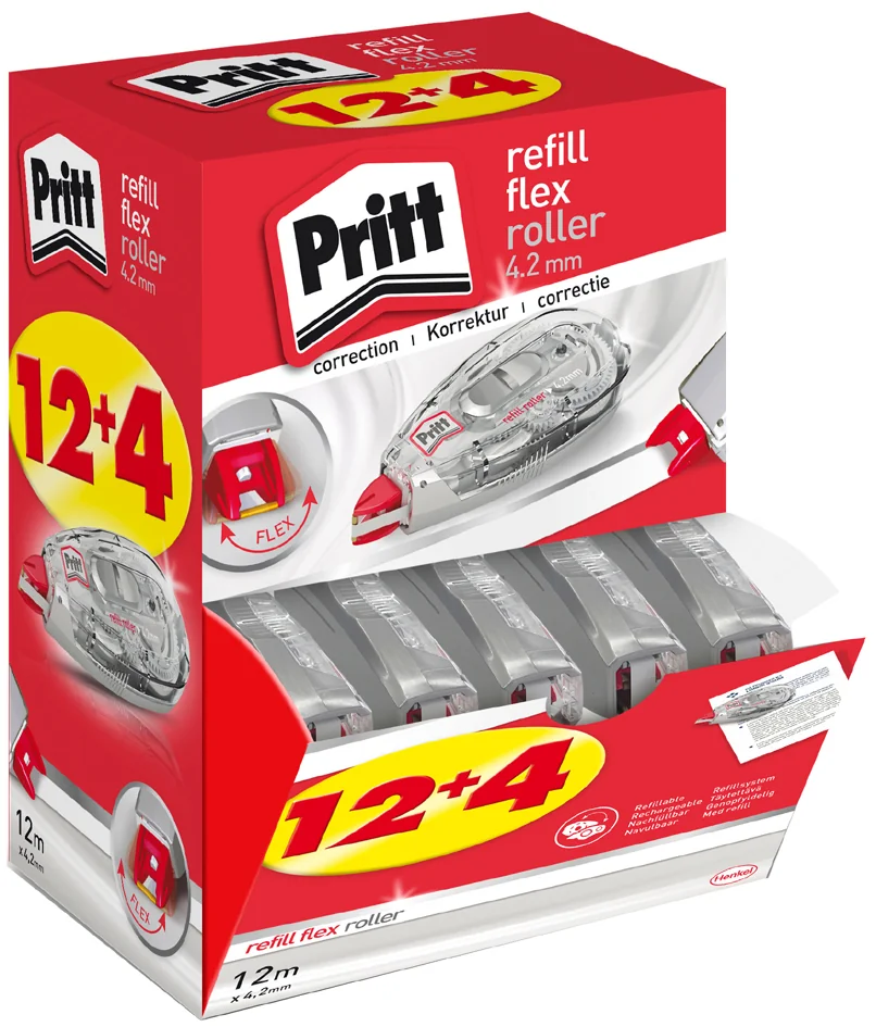 Pritt Cassette de recharge Flex 970, multi pack de 16 - OEM PRX4M