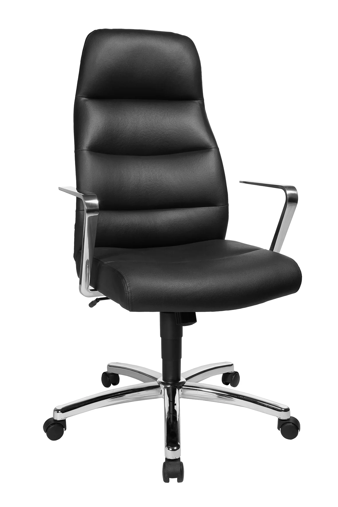 Topstar Fauteuil de direction 'Chairman 70', cuir, noir - OEM NC79R A80 – Image 2