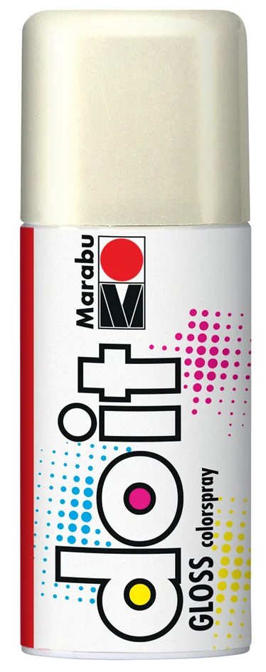 Marabu Peinture aérosol it GLOSS, blanc brillant - OEM 21072006471