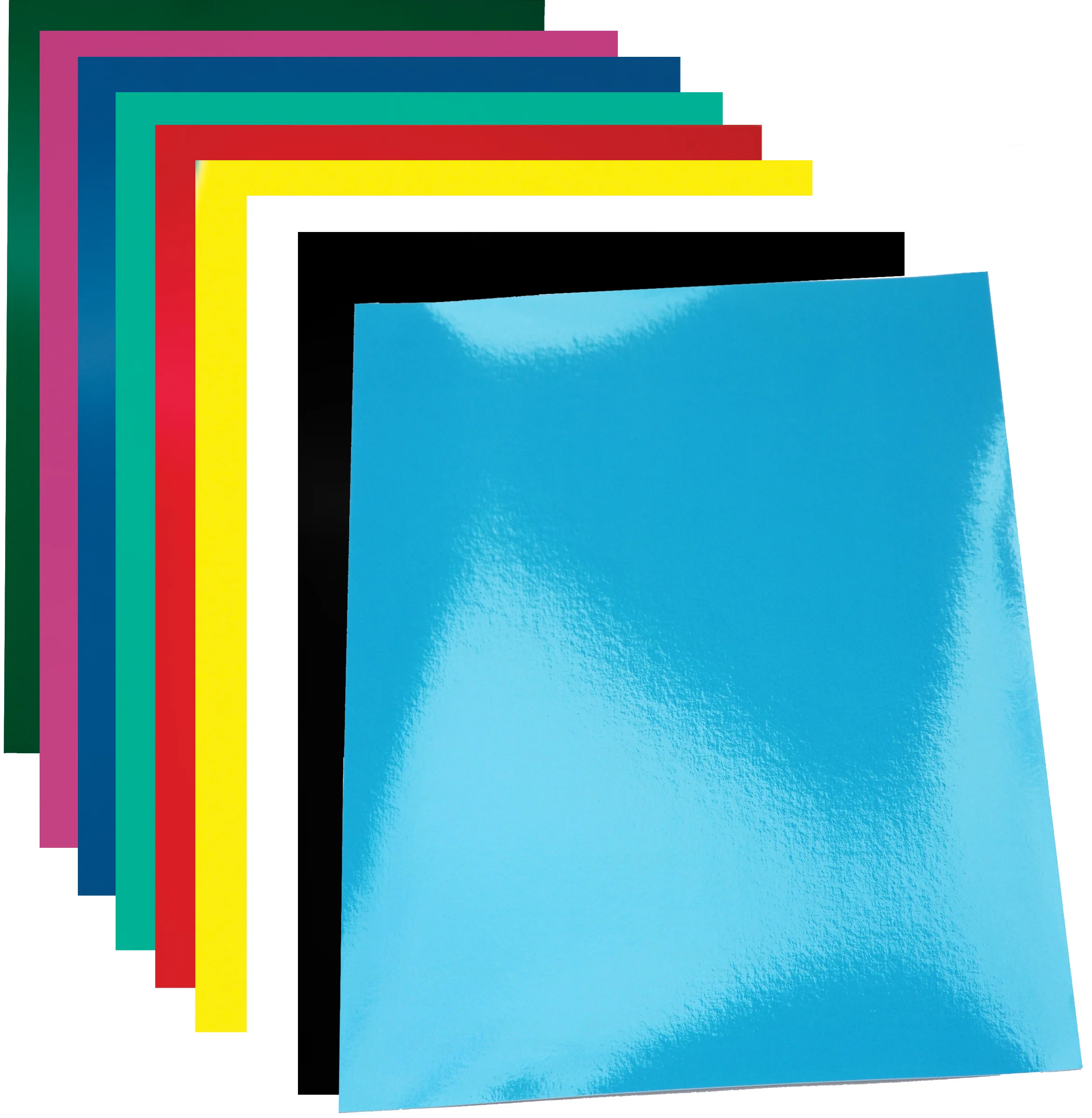 pavo Plats de couverture Chromolux, brillant, A4, vert vif - OEM 8015351