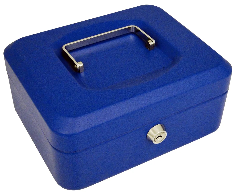 pavo Caisse à monnaie, (L)300 x (P)240 x (H)90 mm, bleu - OEM 8011773