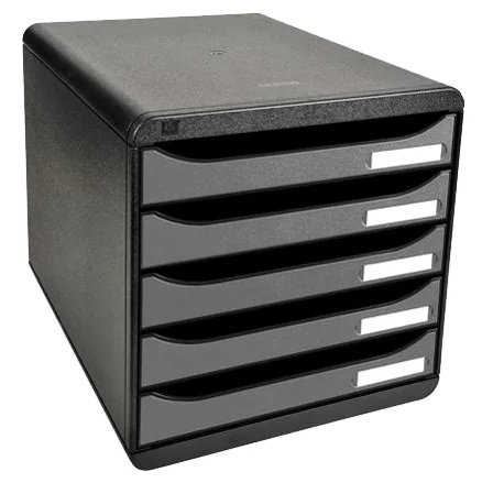 EXACOMPTA Module de classement BIG-BOX PLUS, 5 tiroirs - OEM 309738D