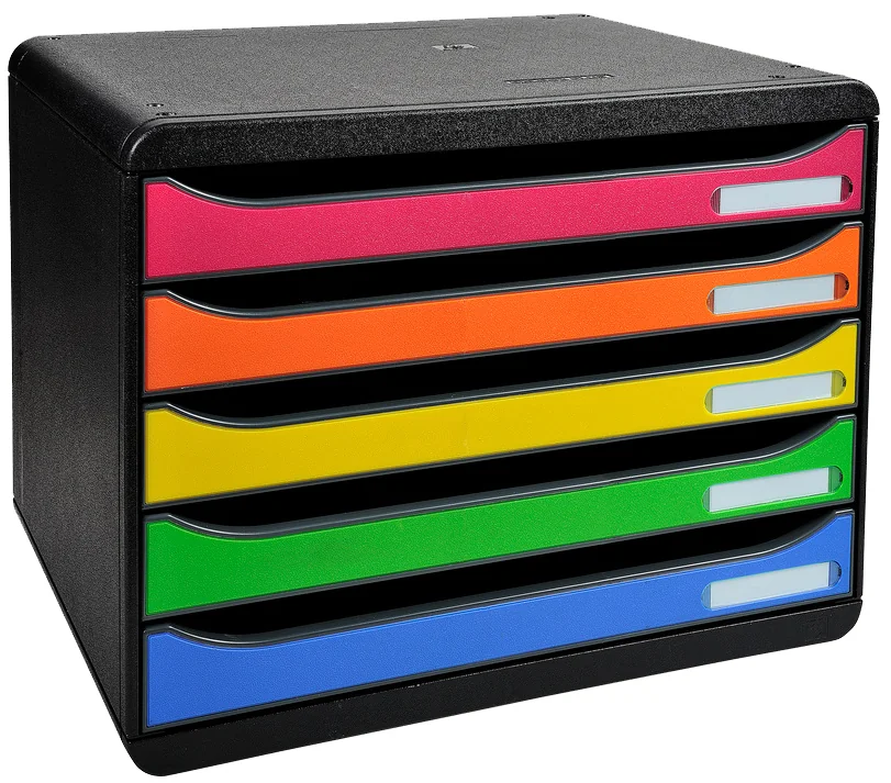 EXACOMPTA Module de classement BIG-BOX PLUS, arlequin - OEM 308798D – Image 2