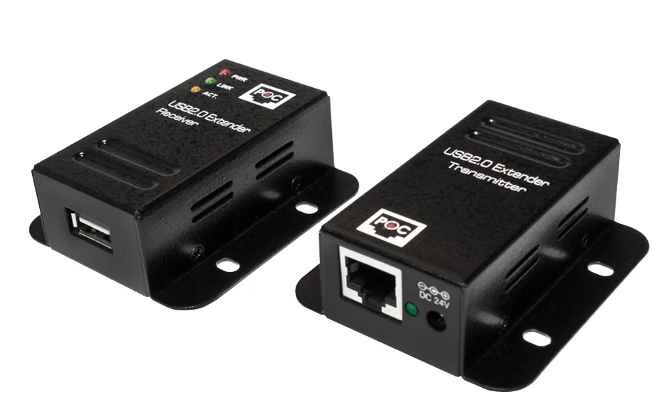 Logilink Set extenseur USB 2.0, avec 1port USB Hub, PoE - OEM UA0267