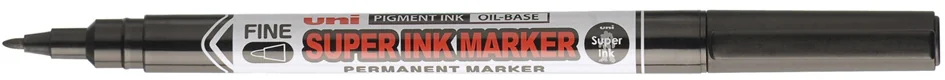 uni-ball Marqueur permanent SUPER INK MARKER, noir - OEM PNA125 N