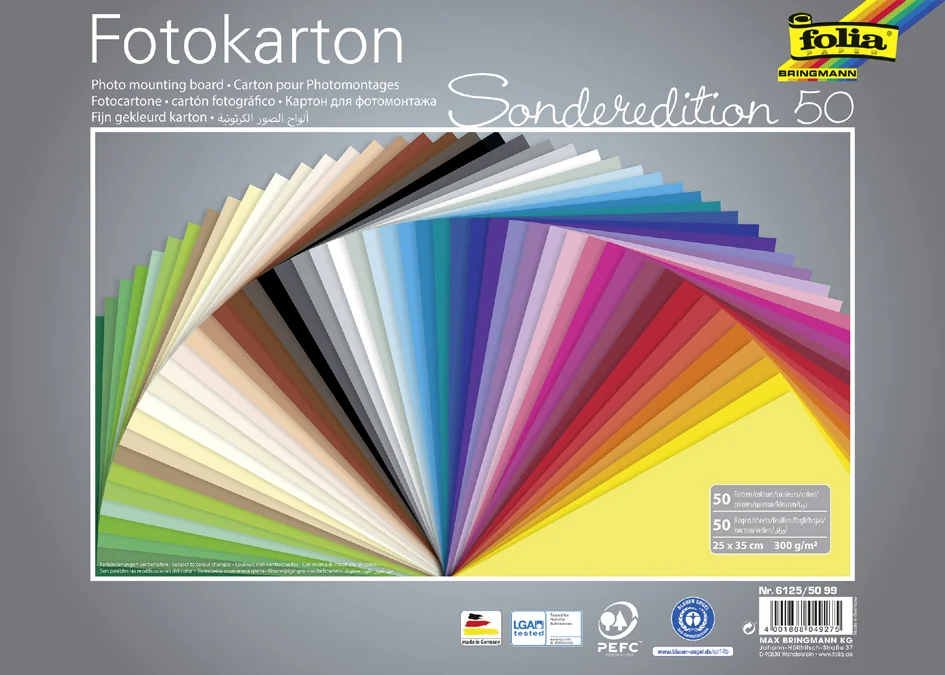 folia Carton de bricolage, (L)250 x (H)350 mm - OEM 6125/5099