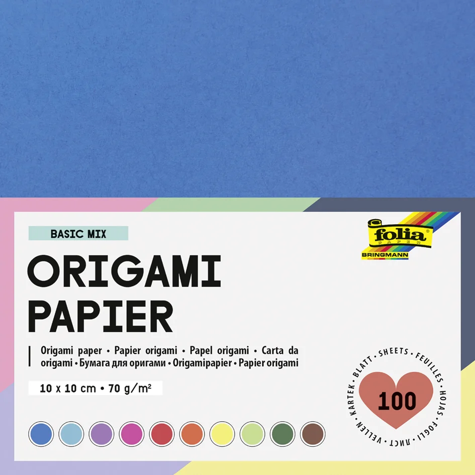 folia Papier à plier, 150 x 150 mm, 70 g/m2, 100 feuilles - OEM 8915