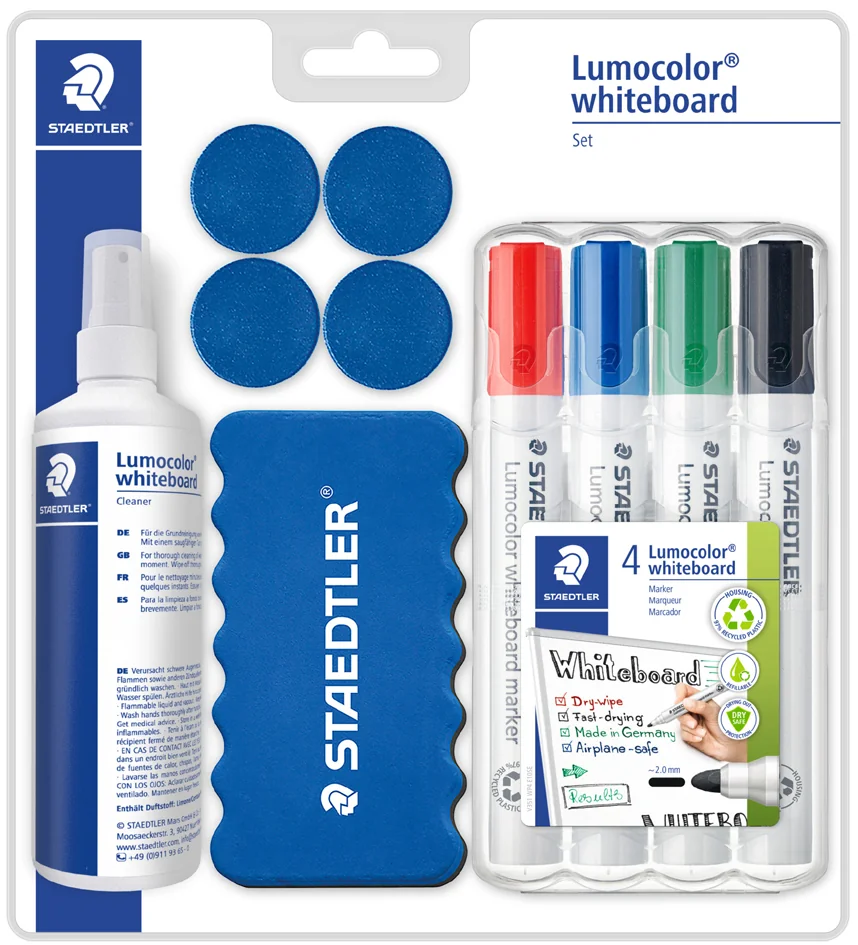 STAEDTLER Set pour Tableau Blanc Lumocolor - OEM 613 S