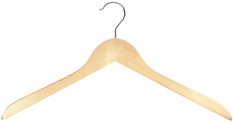Peggy Perfect Cintre en bois sans barre, nature - OEM 90352