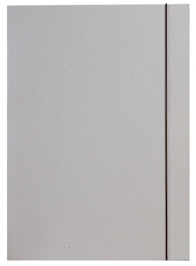 folia Carton à dessin, en carton gris, A3, avec élastique - OEM 6910