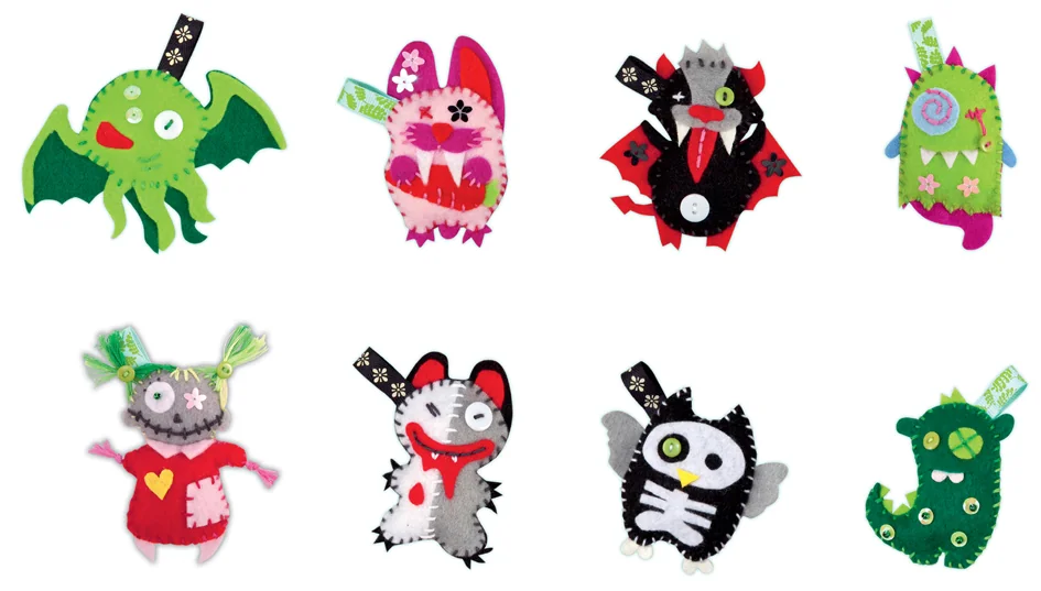 folia Petits monstres à confectionner 'Mini Monster Friends' - OEM 50106 – Image 2