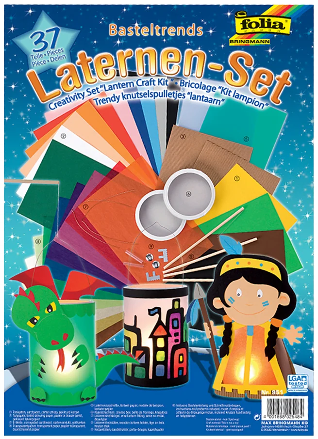 folia Set de bricolage pour lanternes, 37 pièces - OEM 951
