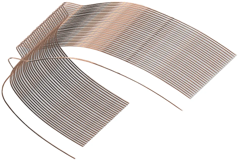 folia Support pour lanternes, courbé, en cuivre - lot de 100 - OEM 981