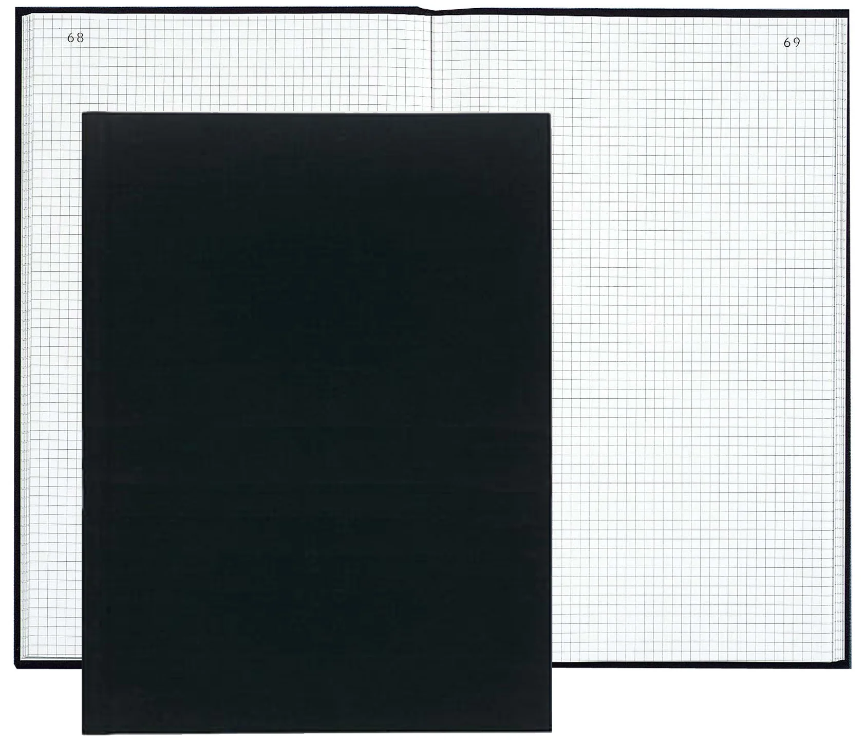 EXACOMPTA Registre quadrillé 5/5 folioté, 350 x 225 mm - OEM 7529D