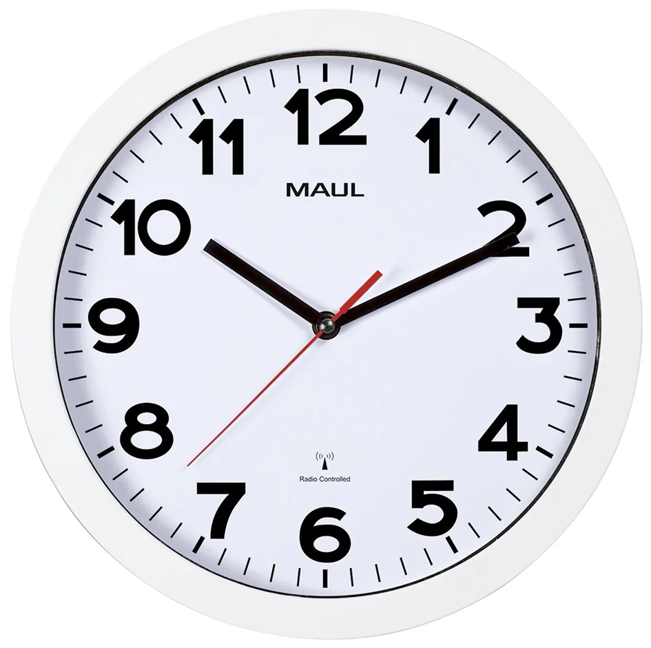 MAUL Horloge murale/horloge radio MAULstep, diamètre: 300mm - OEM 9053095