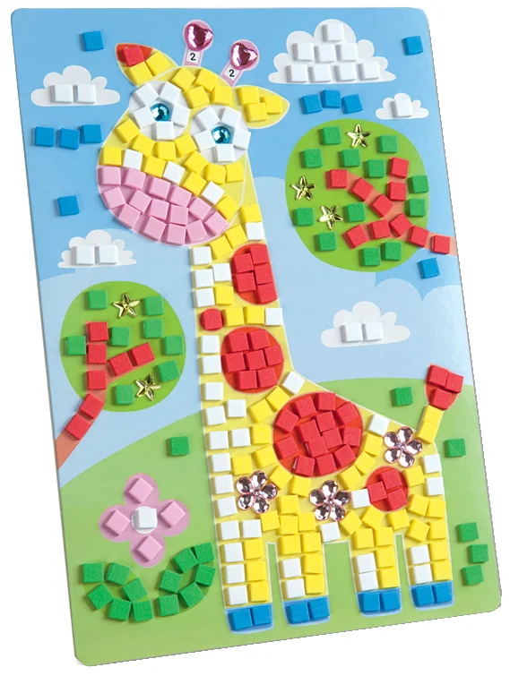 folia Mosaique de caoutchouc de mousse 'girafe', 405 pièces - OEM 23801