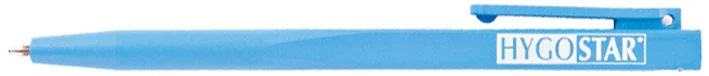 HYGOSTAR Stylo à bille ECONOMY, détectable, bleu - OEM 85666