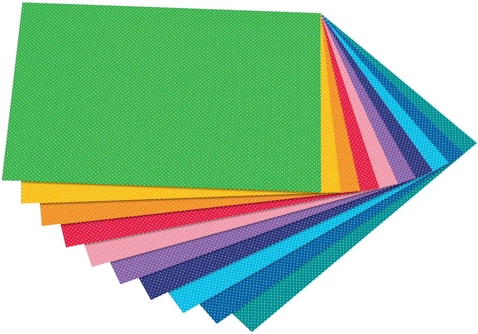 folia Carton à motif 'points petit', 500 x 700 mm, 300 g/m2 - OEM 47209