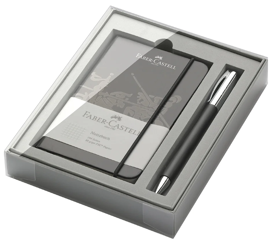 FABER-CASTELL Kit d'outils d'écriture Ambition résine, noir - OEM 149623