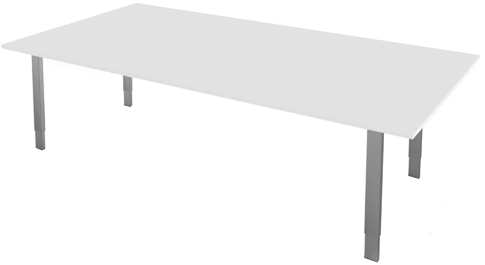 kerkmann Table de conférence Form 5, (L)2.000 mm, gris clair - OEM 11416311