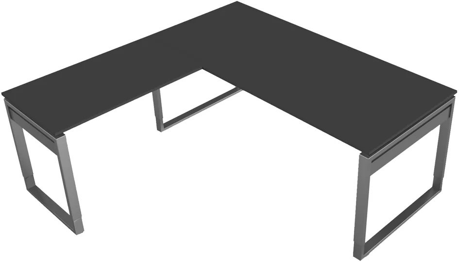 kerkmann Bureau Form 5, (L)1.200 x (P)800 mm, graphite - OEM 11405012 – Image 5