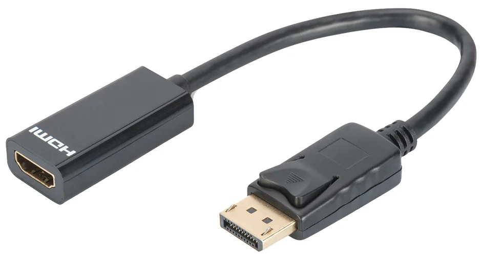 DIGITUS Adaptateur, DisplayPort - HDMI A femelle - OEM DB-340400-001-S