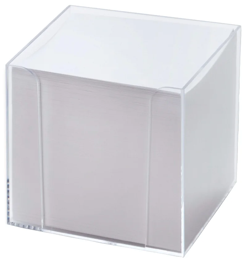 folia Bloc cube avec boîtier, plastique, transparent - OEM 9902