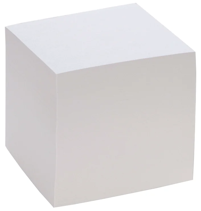 folia Bloc cube, 90 x 90 mm, 700 feuilles, blanc - OEM 9910/E