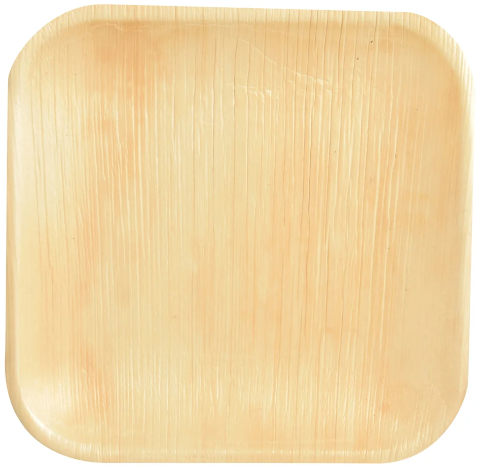 PAPSTAR Assiette en feuille de palme 'pure', carré - OEM 85514