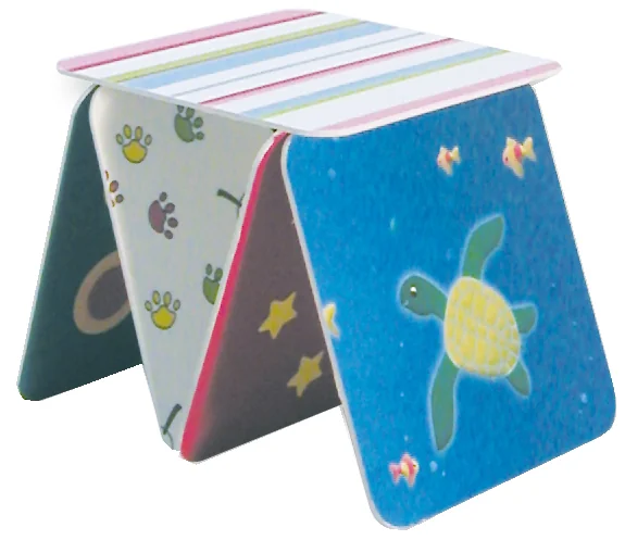 folia Cartons à bière à décorer, uni, carré, 93 x 93 mm - OEM 2326
