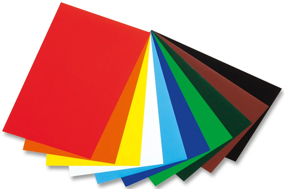 folia Papier brillant, (l)350 x (L)500 mm, assorti - OEM 7100