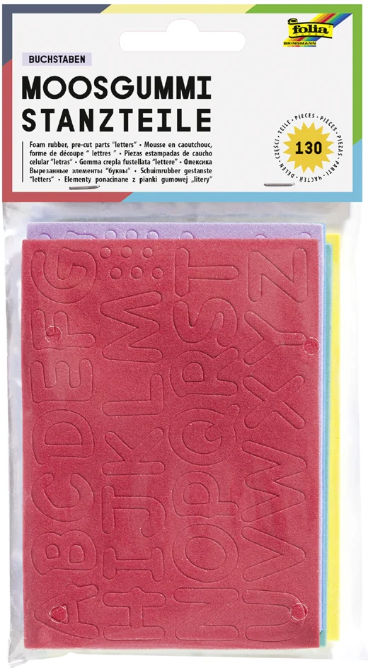 folia Pièces estampées-caoutchouc mousse 'Chiffres' - OEM 2354