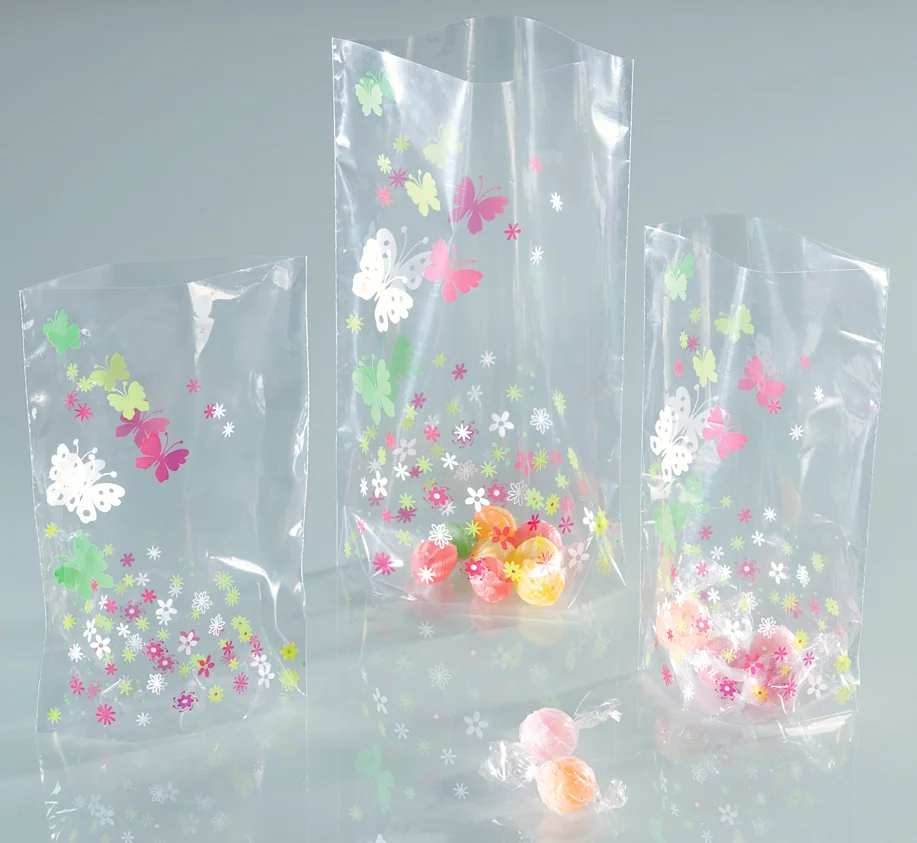 folia Sachet à fond avec des impressions de printemps - OEM 471