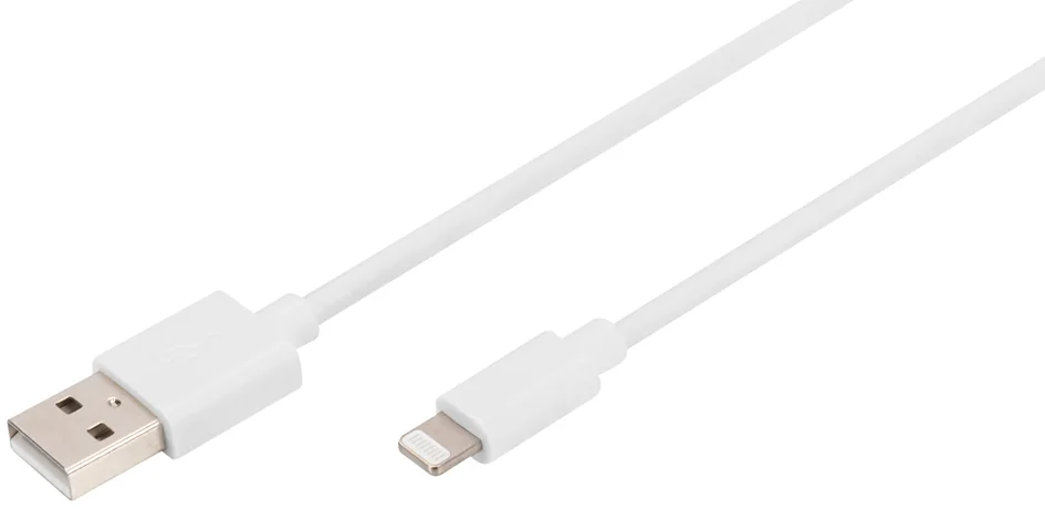 DIGITUS Cable de données et de recharge, Apple Lightning - OEM DB-600106-010-W