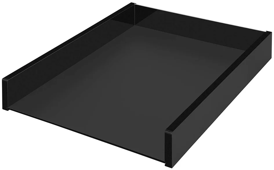 WEDO Corbeille à courrier 'black office', format A4, noir - OEM 63 8001