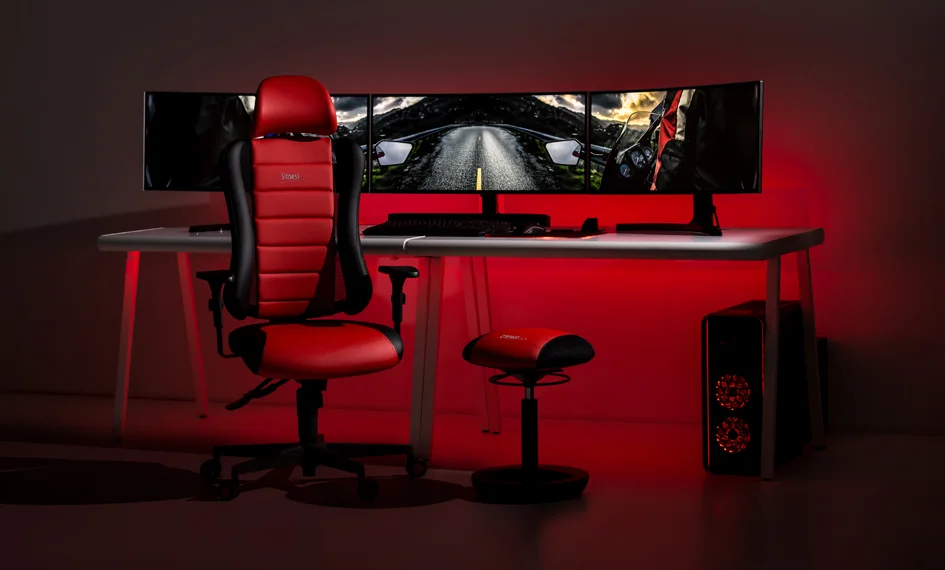 Topstar Tabouret 'Sitness RS Bob', rouge / noir - OEM SR20 DA01