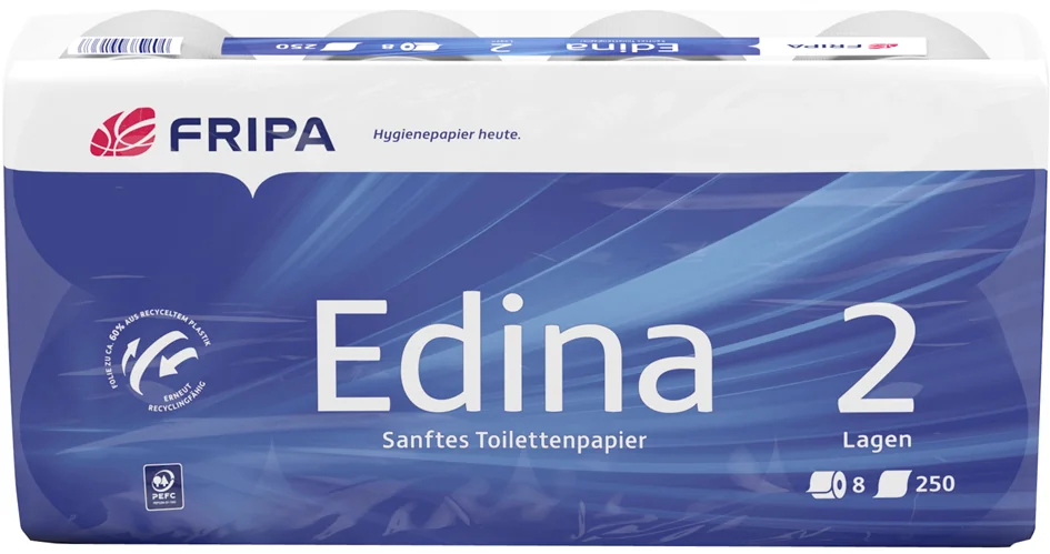 Fripa Papier toilette Edina, 2 couches, extra blanc - OEM 1010808