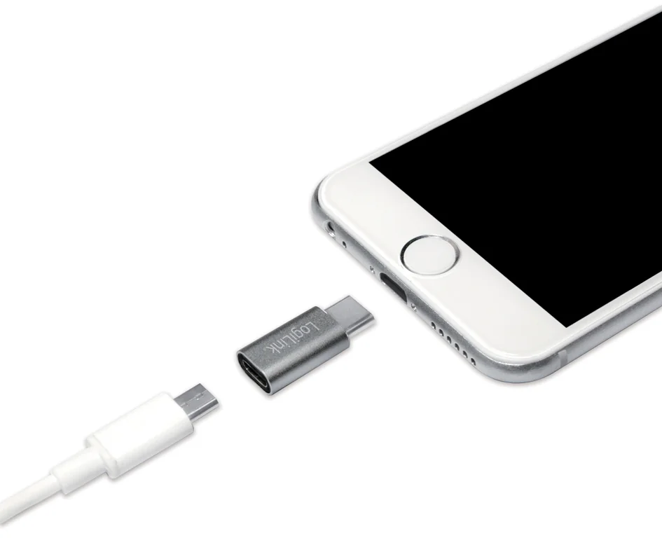 LogiLink Adaptateur USB, USB-C mâle - micro USB femelle - OEM AU0041